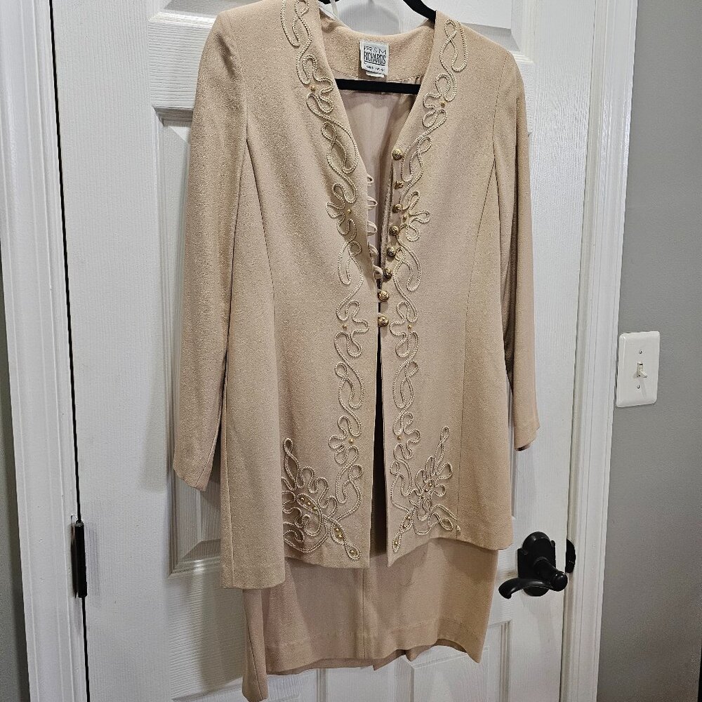 R&M Richards by Karen Kwong Jacket & Dress Set – Size 6P - Picture 5 of 8